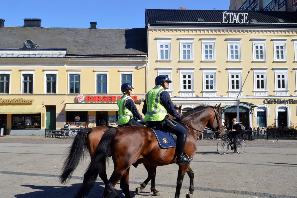 Police Malmö Sweden